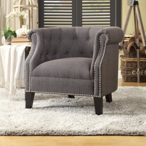 Mazon Barrel Chair by Alcott Hill