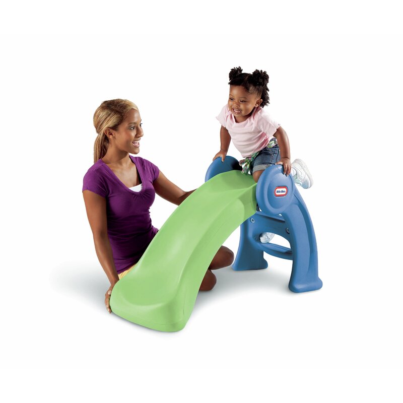 little tikes giant green slide