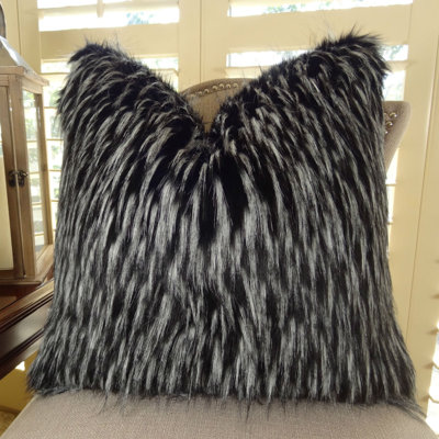 how to clean faux fur pillows