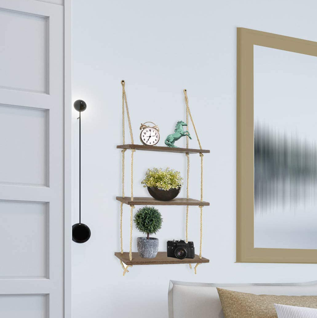 Gracie Oaks Rawe 3 Piece Floating Shelf Wayfair