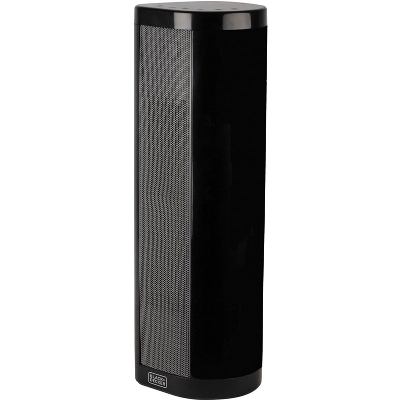 Black Decker 1 500 Watt Electric Forced Air Tower Heater Reviews Wayfair