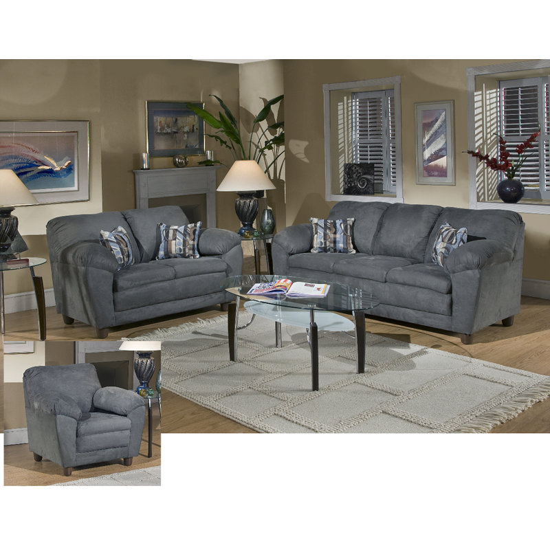 Charlton Home Waldschmidt Microfiber Microsuede 89 Pillow Top
