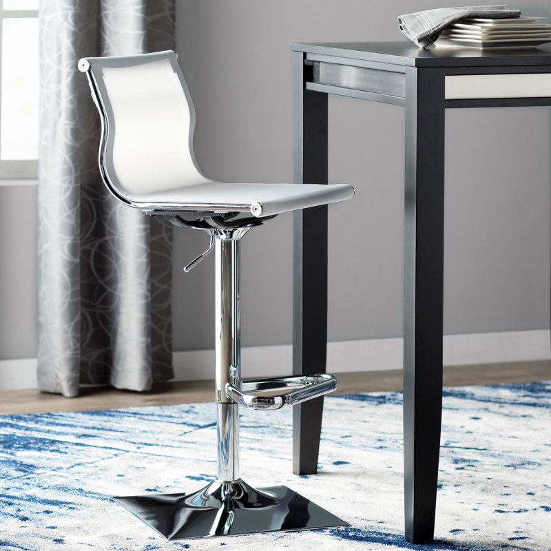 Wade Logan Bartow Swivel Adjustable Height Stool Reviews Wayfair