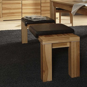 Gepolsterte Küchenbank aus Holz von Hazelwood H..