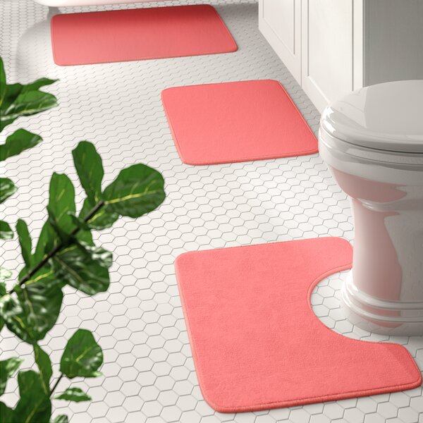 Blush Pink Bathroom Rug Sets Wayfair