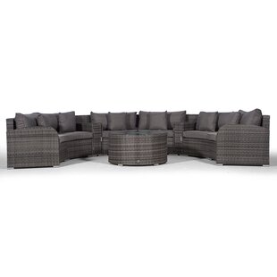 Woody 6 Seater Rattan Conversation Set By Sol 72 Outdoor
