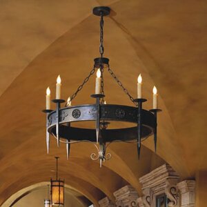 Calandra 8-Light Candle-Style Chandelier