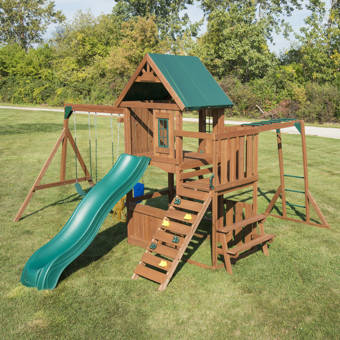 cedarbrook wooden playset