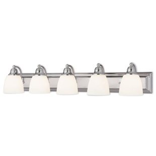 Best Lakesway 5-Light Vanity Light By Darby Home Co Wall Lights Lakesway 5-Light Vanity Light By Darby Home Co Wall Lights