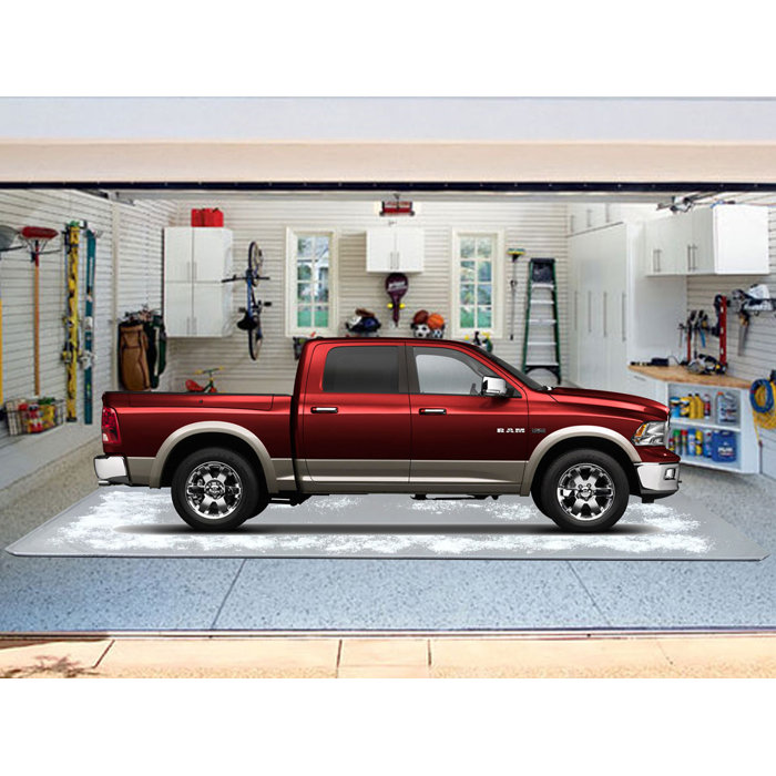 Coco Mats N More Floor Defender Truck Garage Flooring Roll In Gray