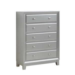 Aguilera 5 Drawer Chest by Everly Quinn