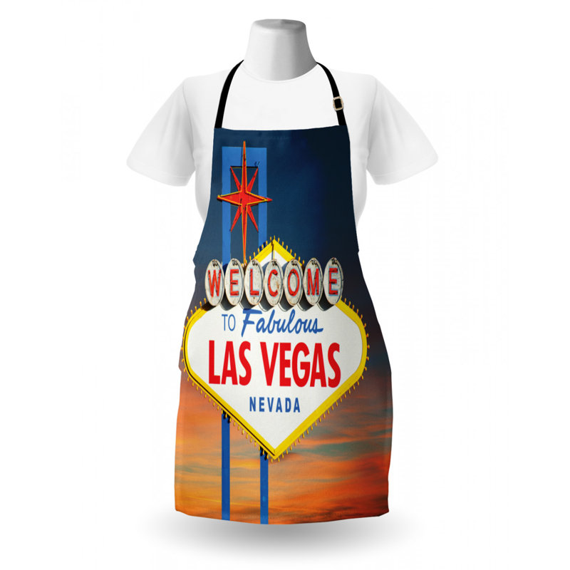 East Urban Home Usa Welcome To Fabulous Las Vegas Nevada Apron