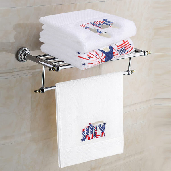 Happy Fourth of July Dish Towel Embellished New Cotton Kitchen Tea Fireworks 4th 