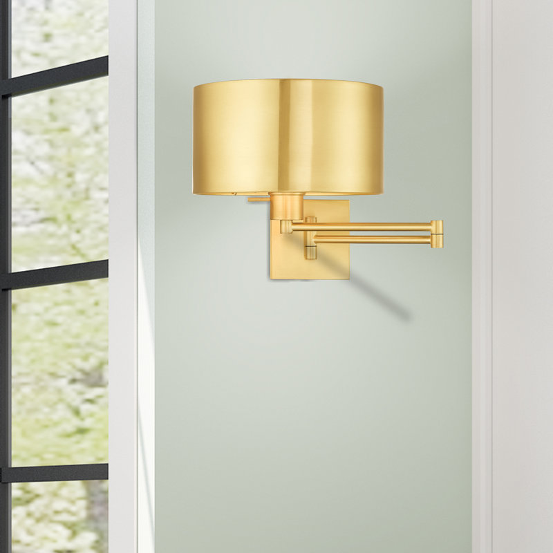 Orren Ellis Mylah 1 Light Dimmable Swing Arm Wayfair Ca