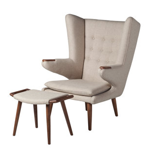 Go to store & view more images Corrigan Studio Johanna Papa Bear Lounge Chair and Ottoman