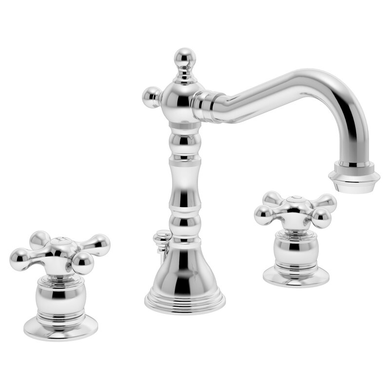 Carrington Widespread Bathroom Faucet with Drain Assembly
