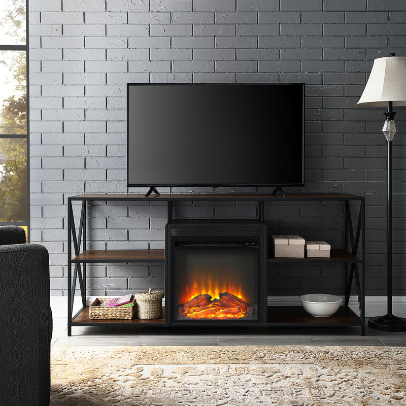 Union Rustic Neff Tv Stand For Tvs Up To 65 Inches With Electric