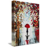 Red Umbrella Painting Wayfair