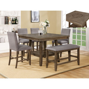 Go to store & view more images Crown Mark Manning Counter Height Bench
