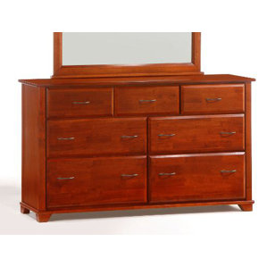 Spices Bedroom 7 Drawer Standard Dresser by Night & Day Furniture