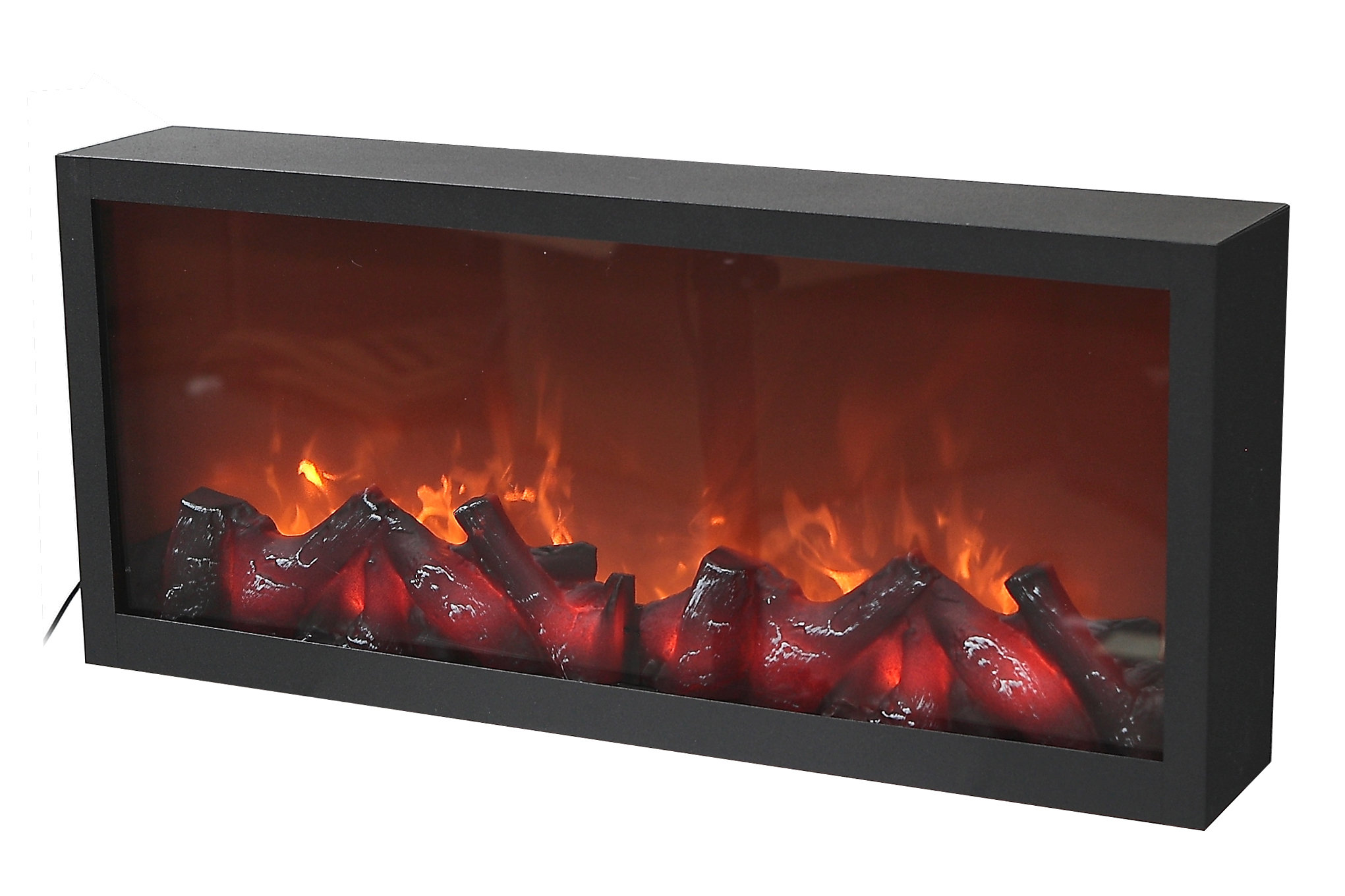 iHcasadécor Metal Electric Tabletop Fireplace Wayfair