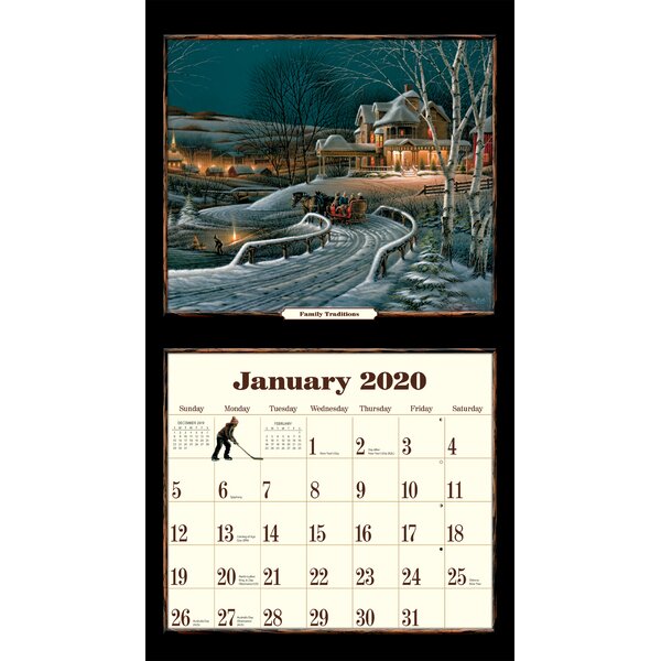 Terry Redlin 2020 Calendar