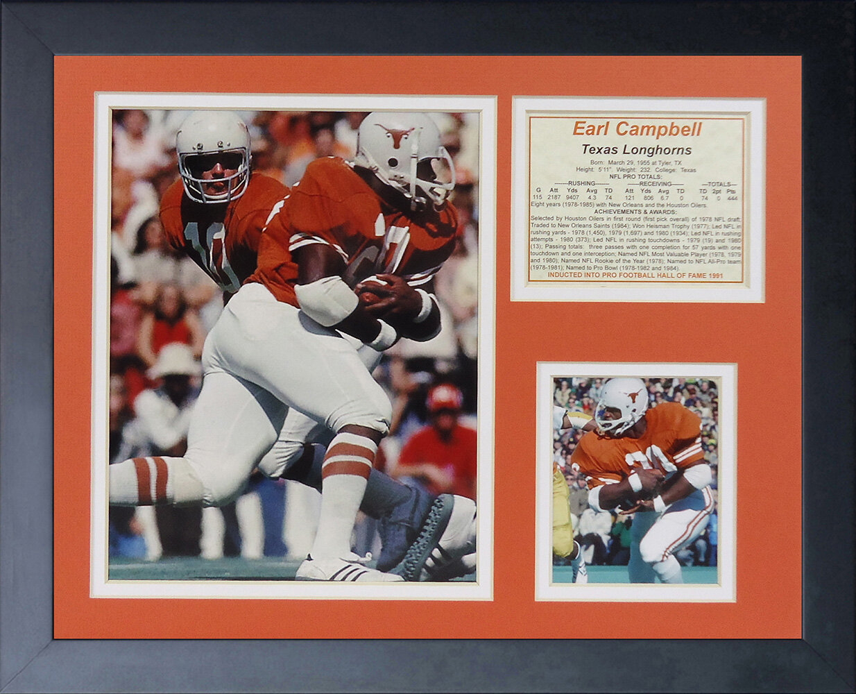 Legends Never Die Reggie White - Tennessee Framed Memorabilia