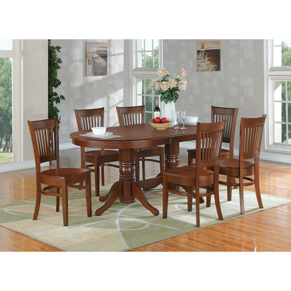 Alcott Hill® Kapteyn Butterfly Leaf Solid Wood Dining Set & Reviews ...