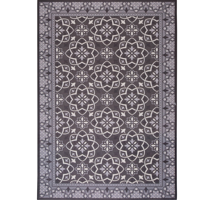 Nicole Miller Calm Step Comfort Foam Gray Area Rug Reviews Wayfair