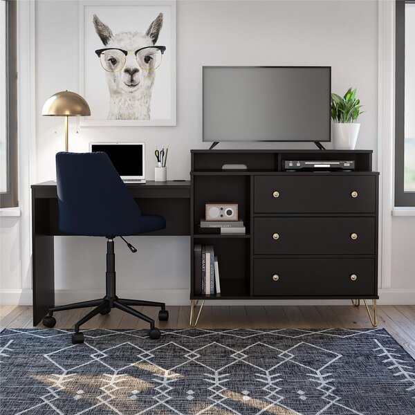 desk with matching dresser