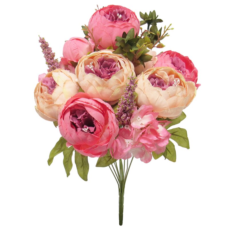 Primrue Deluxe Peonies Mixed Bushes & Reviews | Wayfair