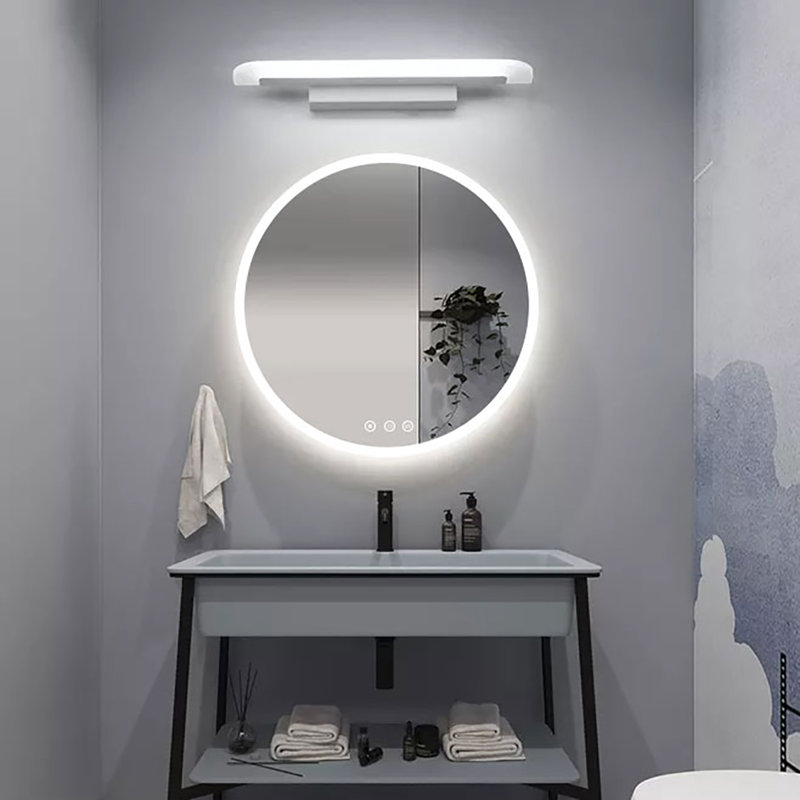 Ivy Bronx Owsley Backlit Frameless Lighted Bathroom Mirror Wayfair