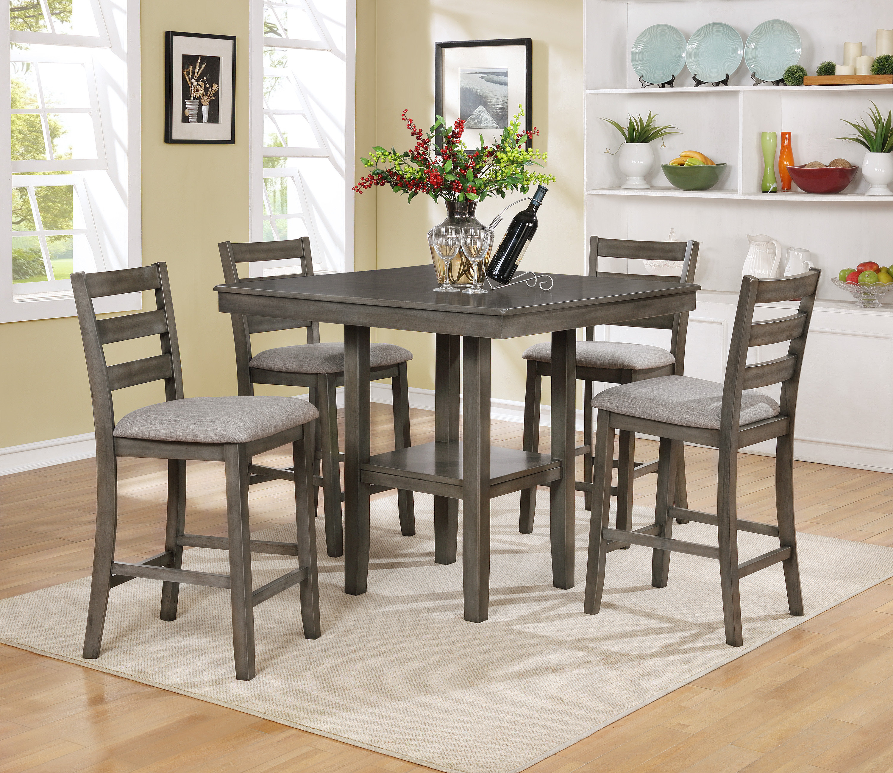 Millwood Pines Sela 5 Piece Counter Height Dining Set Reviews Millwood Pines Sela 5 Piece Counter Height Dining Set Reviews Wayfair Ca