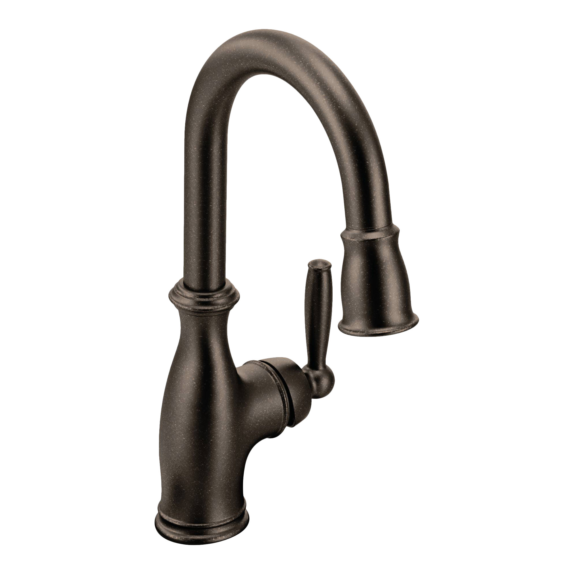 5985SRS,ORB Moen Brantford Pull Out Bar Faucet with Reflex and Duralock