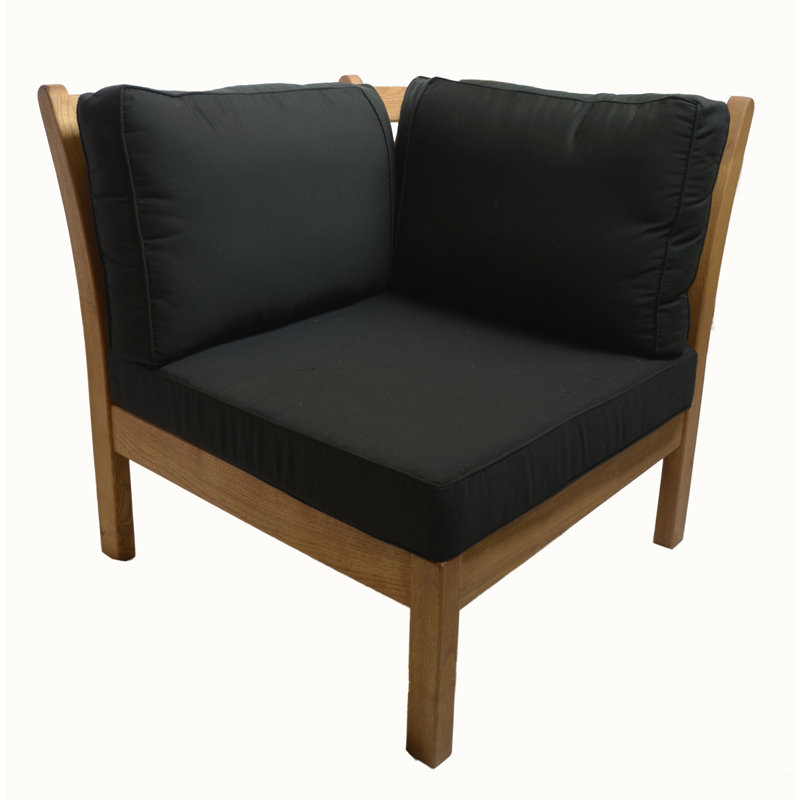 Haste Garden Kamea Sectional Deep Seating Corner Chair with Cushion