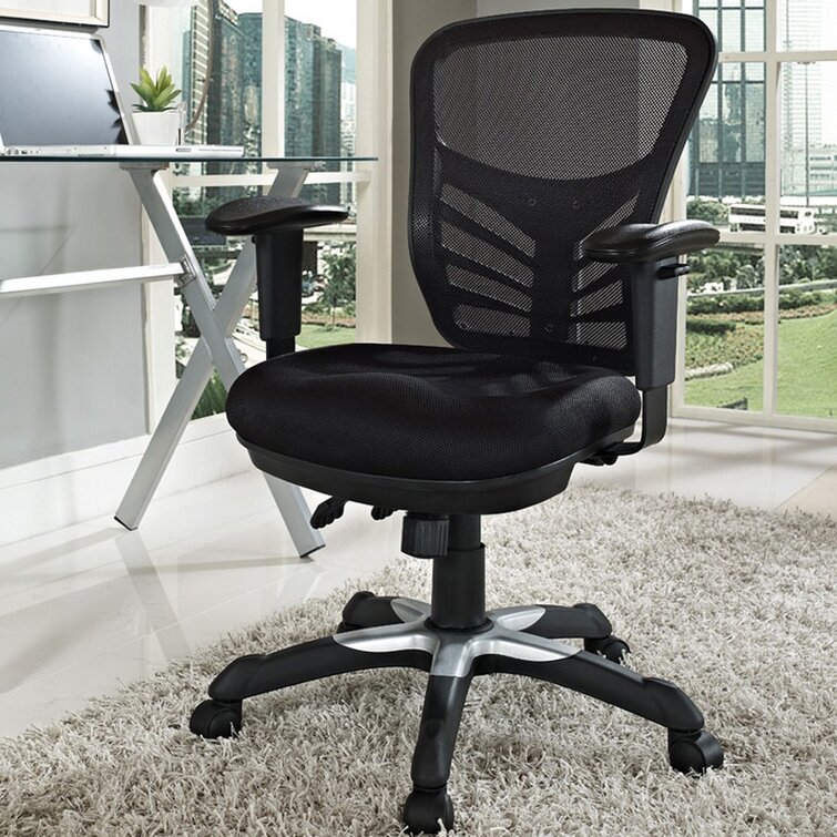 Computer Chair Desk Chair SUJING Office Chair Desk Ergonomic Swivel Executive Adjustable Task Computer High Back Chair with Back Support in Home