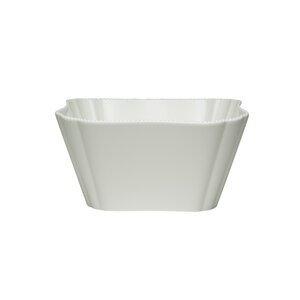 Pinpoint White 24 oz. Fruit/Cereal Bowl (Set of 4)