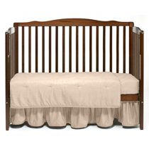 cream crib bedding set