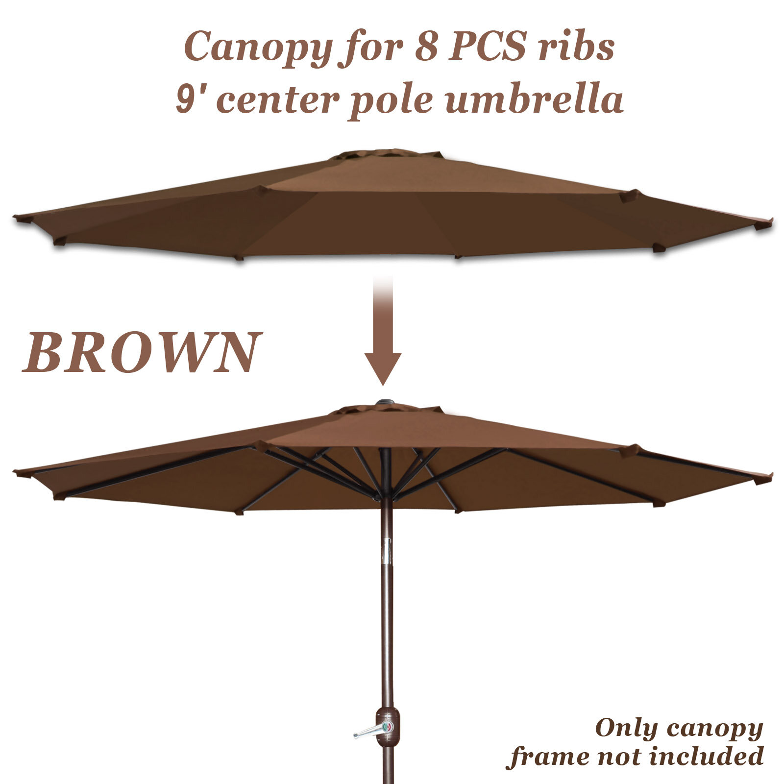 Winston Porter Rayners Patio Umbrella Replacement Covers Reviews Wayfair