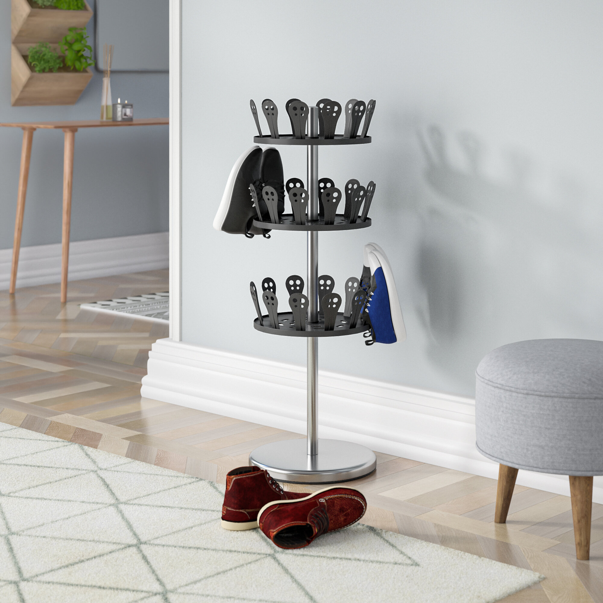 Symple Stuff 18 Compartment Shoe Rack Reviews Wayfair Co Uk