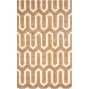 Martins Orange/Grey Area Rug