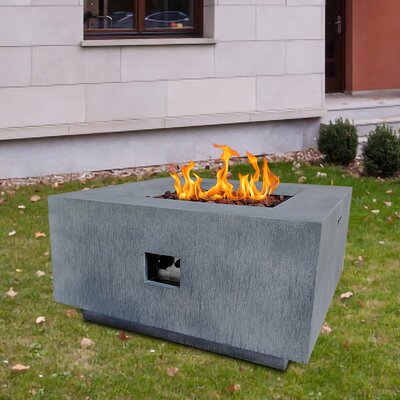 woodcroft concrete propane fire pit