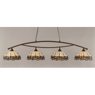 Go to store & view more images Astoria Grand Austinburg Contemporary 4-Light 150W Kitchen Island Pendant