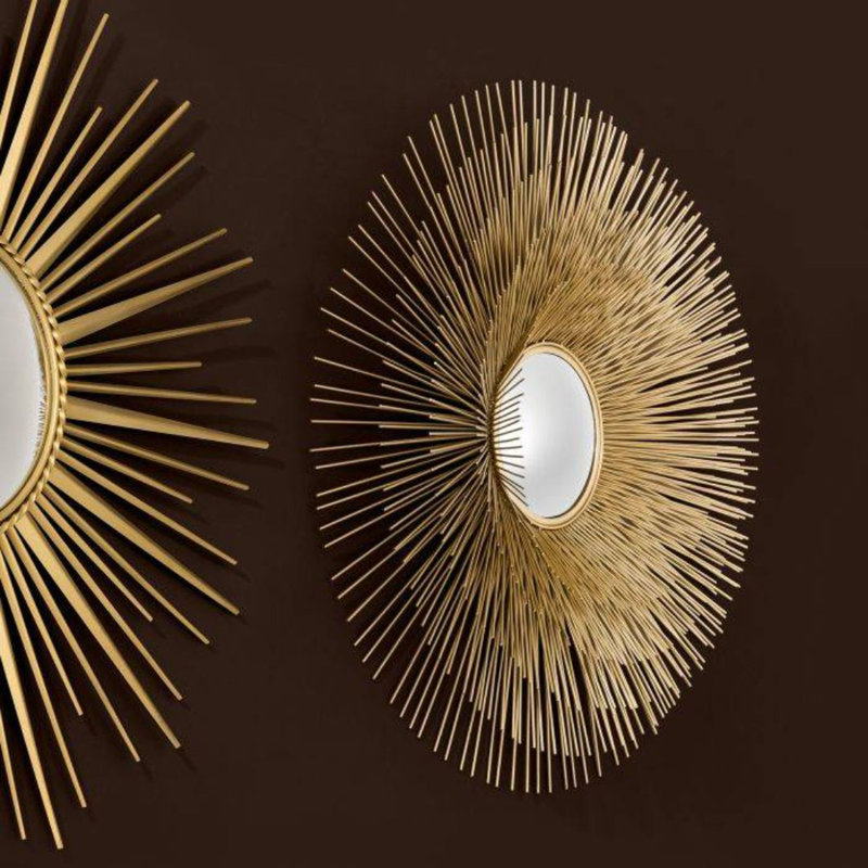 Eichholtz Solaris Sun Shaped Glam Accent Mirror Wayfair