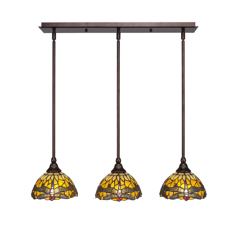 Astoria Grand Ratchford 3 Light Kitchen Island Linear Pendant Wayfair