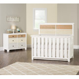 dresser and crib set