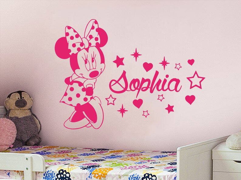 Decal House Minnie Mouse Personalized Name Wall Decal Reviews