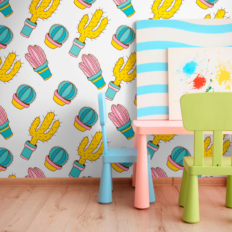 Isabelle Max Villalba Tropical Teens Removable Peel And Stick Wallpaper Panel Wayfair