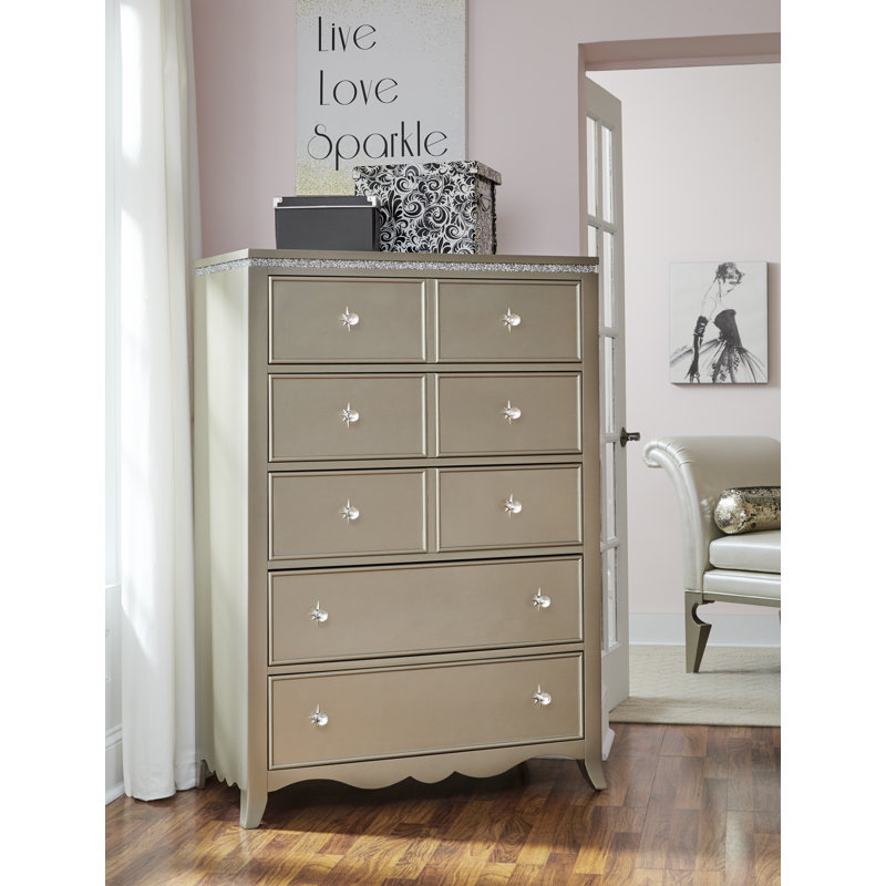 House Of Hampton Burchfield 5 Drawer Chest Wayfair