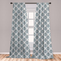 Damask Curtains Drapes You Ll Love In 2021 Wayfair